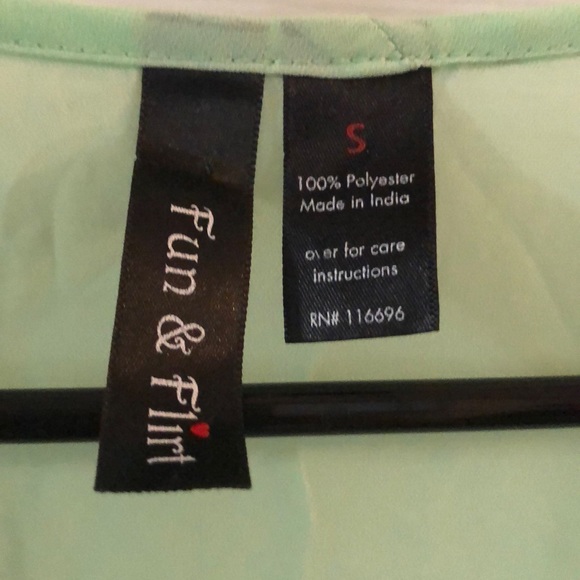 Beaded chiffon tank - Picture 3 of 5